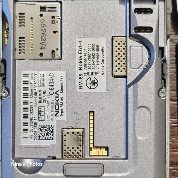 Nokia E61-1 Smartphone Cell Phone Collectible Parts Or Repair W/ Charger - Picture 8 of 12